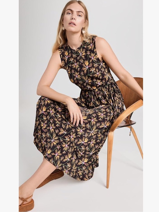 Ulla Johnson Dresses & Skirts - ULLA JOHNSON Clea Sleeveless Floral Odessa Dress L